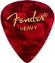Медиатор Fender 351 Shape Premium Picks Red Moto Heavy - изображение 1