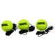 Теннисный мяч на резинке TELOON Fight Ball T818C-3 3 шт. Салатовый - изображение 1