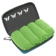 Комплект спортивних рушників охолоджуючих COOLING TOWEL 4Monster B-ECT 4 шт. Зелений - зображення 2