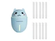 Увлажнитель воздуха и ночник 2в1 ароматизатор ультразвуковой от USB Humidifier 320 мл котик голубой - изображение 2