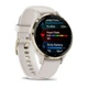 Смарт-годинник Garmin Venu 3s Soft Gold Stainless Steel Bezel with Ivory Case and Silicone Band (010-02785-54) - изображение 3