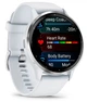 Смарт-годинник Garmin Venu 3 Silver Stainless Steel Bezel with Whitestone Case and Silicone Band (010-02784-50) - изображение 3