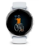 Смарт-годинник Garmin Venu 3 Silver Stainless Steel Bezel with Whitestone Case and Silicone Band (010-02784-50) - изображение 5