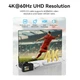 Кабель mini HDMI на HDMI 4K 60Hz Vention HDTV 2.0 male-to-male (2m, 4K 60Hz, HDMI2.0). Black - зображення 7