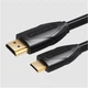 Кабель mini HDMI на 4K 60Hz HDMI VENTION MINI HDMI - HDMI CABLE (1.5m, 4K 60Hz, HDMI2.0). Black - зображення 2