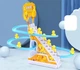 Интерактивная развивающая игрушка для детей Small Duck горка-трек Набор веселых уток с подъемным механизмом 12 уток - изображение 2