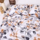 Простынь на резинке Бязь Autumn flowers Белый 160*200 высота 25 см - изображение 12