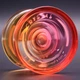 Йо-йо Magicyoyo K2 CRYSTAL Fade Edition Красно-Оранжевый - изображение 4