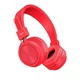 Навушники бездротові Hoco W25 Promise Wireless з мікрофоном Red - зображення 1