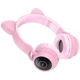 Наушники беспроводные Hoco W27 Cat Ear Wireless Headphones Pink - изображение 3