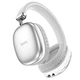 Наушники беспроводные Hoco W35 Bluetooth с микрофоном Silver - изображение 1