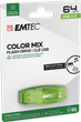 Pendrive Emtec C410 64GB USB 2.0 Green (ECMMD64G2C410) - obraz 2