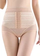Женские высокие корректирующие трусики слипы с поясом Silhouette No Brand 1266-48 Бежевый XL (48) - изображение 1