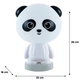 Світильник-нічник LED з акумулятором Panda Kite K24-490-3-1, білий - зображення 6