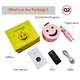 Компактний дитячий портативний проектор Q2 Mini + трипод Pink - зображення 4