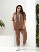 Женский костюм повседневный мокко 48-50 р2322А.4001.01 - изображение 1