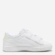 Детские кеды для девочки Puma Smash 3.0 39728602 28 Белый/Зеленый (4099686505844) - изображение 3