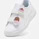 Детские кеды для девочки Puma Smash 3.0 39728602 28 Белый/Зеленый (4099686505844) - изображение 4