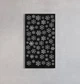 Декоративное панно на стену из дерева Upwood Decor Ковер из снежинок 17 Carpet of snowflakes 17 90 х 50 см black - изображение 1