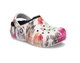 Женские кроксы утепленные Crocs Classic Lined Tie Dye Clog 206341-0C5 38/39 (M6/W8) 23,8 см Разноцветные - изображение 6
