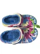 Женские кроксы утепленные Crocs Classic Lined Tie Dye Clog 206341-0C6 39/40 (M7/W9) 24.6 см Разноцветные - изображение 3