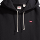 Bluza męska z kapturem kangurka Levi's The Original Hm Hoodie 34581-0001 L Czarna (5400898433914) - obraz 6