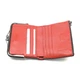 Женский кожаный кошелек Vermari 9930-1806 черно-красный - изображение 4