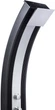 Душ сонячний Aquaviva Hybride Dada Curve алюмінієвий з мийкою для ніг, антрацит DS-D363NX, 40 л - зображення 4