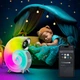 Нічник RGB BauTech Bluetooth колонка з будильником Черепашка Білий (1013-839-00) - зображення 4