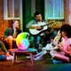 Нічник RGB BauTech Bluetooth колонка з будильником Черепашка Білий (1013-839-00) - зображення 9