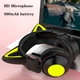 Ігрові навушники BauTech ZW-068 Bluetooth 5.0 RGB з котячими вушками Чорний (1013-854-00) - зображення 7