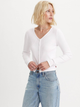 Кардиган жіночий Levi's Monica Ls A7194-0001 M White + (5401128681969) - зображення 1