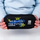 Пенал Kite We believe the future 22x8.5x4.5 см Чорний (K24-599-9) - зображення 8