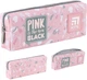 Пенал Kite Pink is the new black 6.5х19х3.5 см Рожевий (K24-642-9) - зображення 2