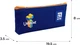 Пенал Kite BE Ukraine 8x19.5x3.5 см Синій (K24-680-5) - зображення 3