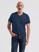 Футболка хлопковая мужская Levi's Original Hm Vneck 85641-0002 S Navy Blazer (5400816654872) - изображение 1