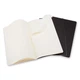 3 блокноти Moleskine Cahier маленьких чорних 9788883704895 - изображение 2