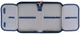 Пенал з наповненням Kite College Line Boy 20x14x3.9 см Синій (K24-622H-2) - зображення 6
