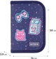 Пенал-книжка Kite Pixel Love 20x14x3.9 см Фіолетовий (K24-622-5) - зображення 3
