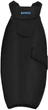 Дождевик для собак Barksi Textile XS Черный (2007033053315) - изображение 2