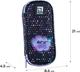 Пенал Kite Get It Girl 21x8.5x4.5 см Чорний (K24-662-21) - зображення 3