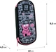 Пенал Kite Lucky Girl 22x8.5x4.5 см Сірий (K24-599-1) - зображення 3
