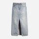 Юбка джинсовая длинная летняя прямая женская Levi's Ankle Column Skirt A7512-0000 25 Голубая (5401128874576) - изображение 6