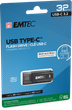 Флеш пам'ять USB Emtec D400 32GB USB C 3.2 Black (ECMMD32GD403) - зображення 4