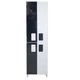 Шафа-пенал пластикова, підлогова TOKIO c HPL 3103 gloss 40 см - изображение 5
