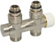 Вузол термостатичний Carlo Poletti Srl TWIN THERMO BRUSH SILVER прямий Ø1/2" Н x 3/4" EK 50 мм Cordivari (V37510JSB) - зображення 2