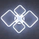 Люстра світлодіодна-LED ромби DIMMER Sneha (9982365331/2+2 WHITE) - зображення 4