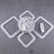 Люстра світлодіодна-LED ромби DIMMER Sneha (9982365331/2+2 WHITE) - зображення 8