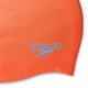Шапочка для плавания Speedo Plain Moulded Silicone Cap JU (8-7099014570) Orange/Blue детская - изображение 3