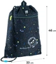 Сумка для взуття Kite Bad Badtz-Maru 46x33 см Чорна (HK24-601M-2) - зображення 4